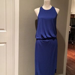 Elizabeth & James Blue Asymmetrical Dress